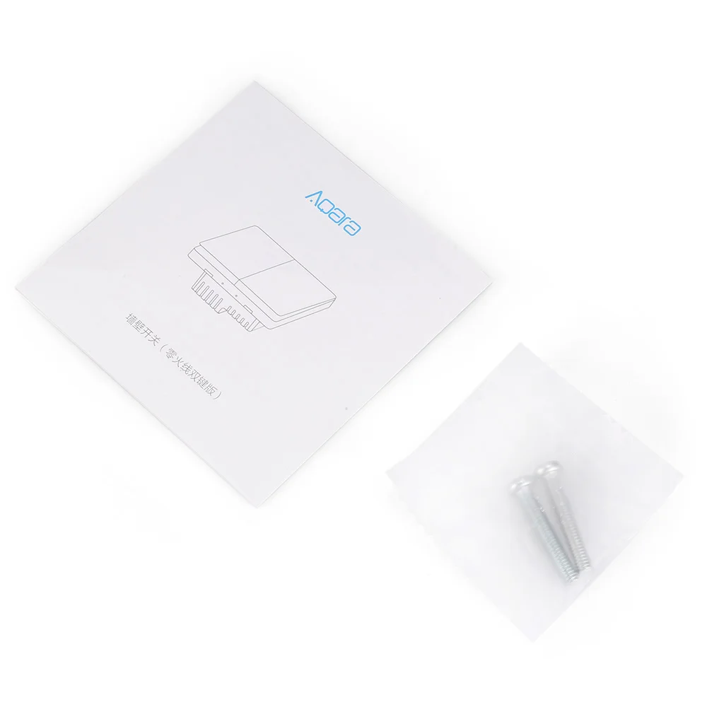 Настенный светильник ель света Aqara с дистанционным управлением двойная клавиша