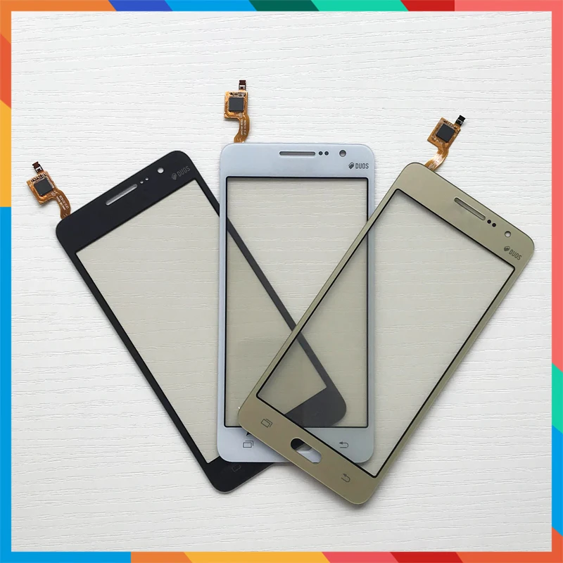 

50pcs/lot 5.0" For Samsung Galaxy Grand Prime Duos G530 G530H G530F G5308 G531 G531F Touch Screen Digitizer Front Glass Lens
