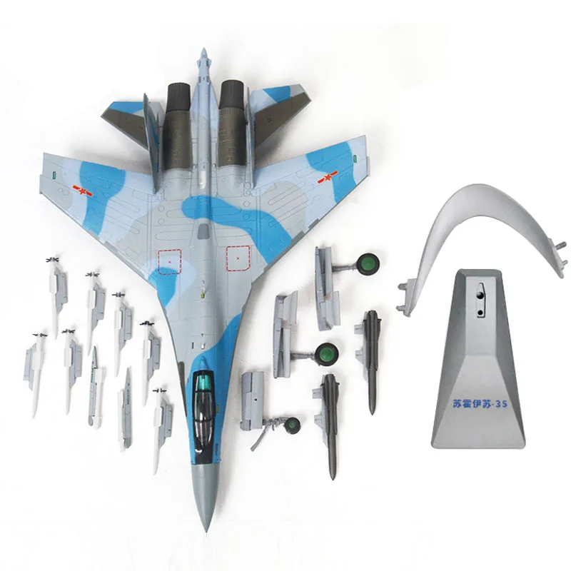 1/72 масштаб России Su-35 Flanker-E/супер истребитель литой металлический самолет модель игрушки для коллекции оригинальная коробка