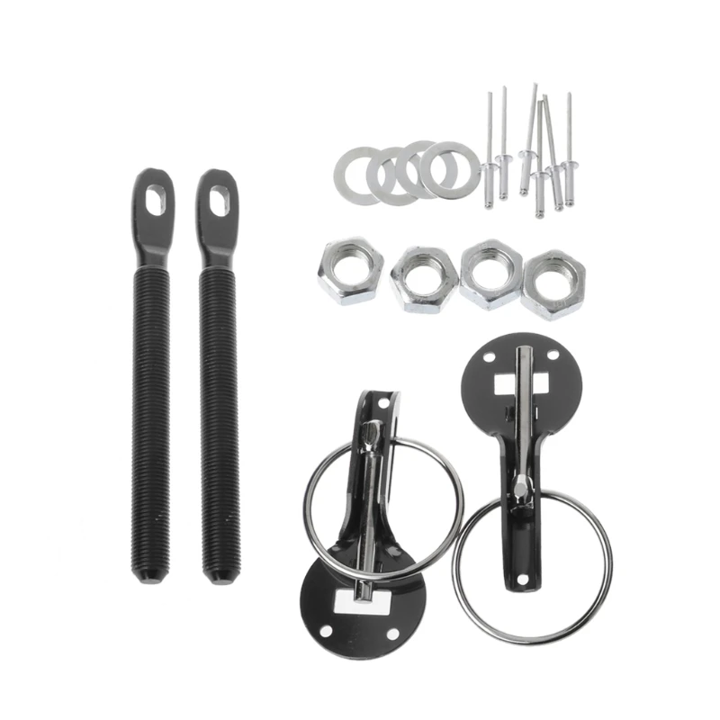 Новые автомобили Универсальный алюминиевый штифт капот автомобиля Блокировка