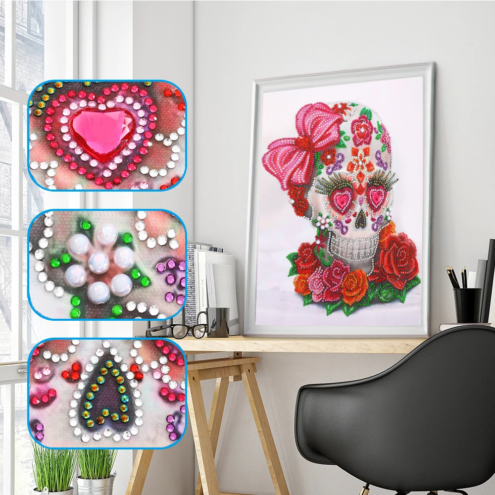 Pintura diamante redondo 5D animal DIY punto de cruz iris mosaico pintura decorativa para el hogar regalo acaba llegar | Дом и сад