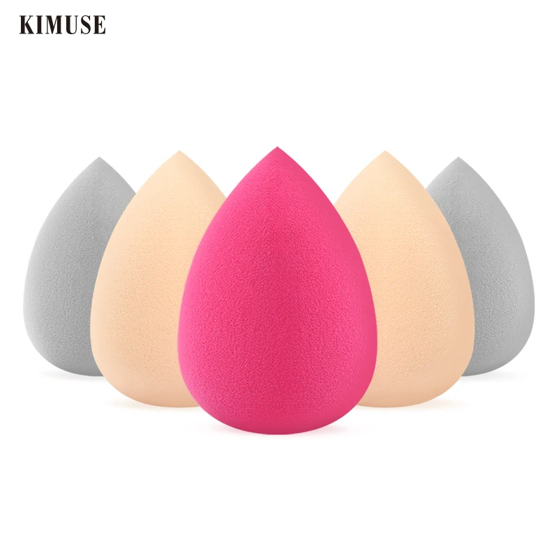 KIMUSE прецизионная без латексной губки для макияжа maquiagem maquillaje макияж без латекса Блендер Comestic специальная губка в форме яйца