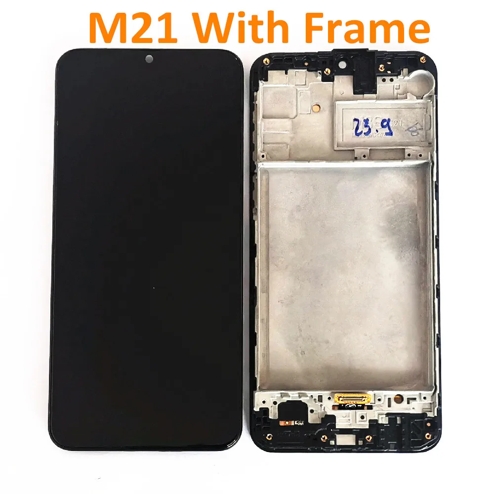 ЖК-дисплей с сенсорным дигитайзером для Samsung Galaxy M31 M21 M30 M30s сменный сенсорный
