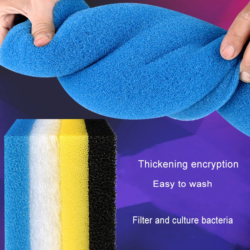 Аквариум фильтр хлопок высокой плотности толстый очистки воды - Цена: 778,27 руб.