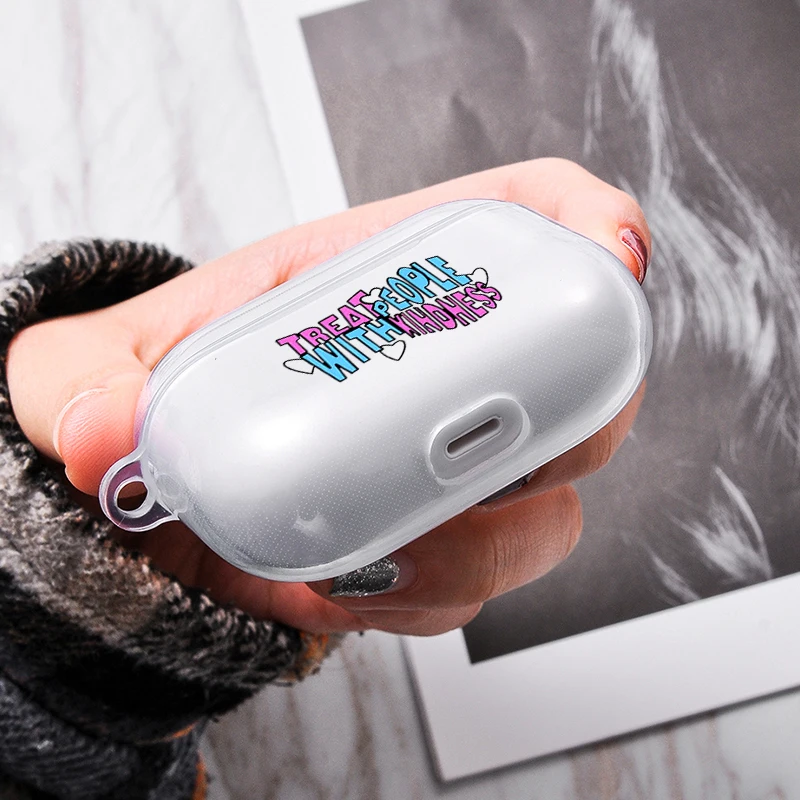 

Simple Personality Airpod Case Suitable for Apple Airpods 1 2 Transparent Soft Silicone Protective Cover Earphone Accessories