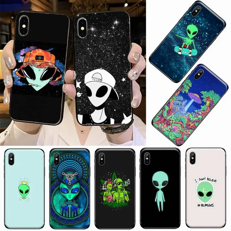 Чехол для телефона alien universe space Starry sky iphone 5 5s 5c se 6 6s 7 8 plus x xs xr 11 pro max|Бамперы| |