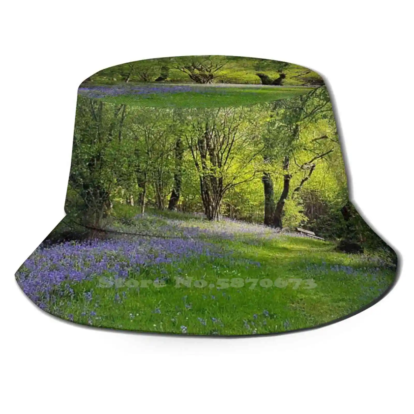 

Respite On The Bluebell Trail Bucket Hat Sunscreen Hats Moneypenny Missmoneypenny Bluebells Wood Forest Trail Running Path