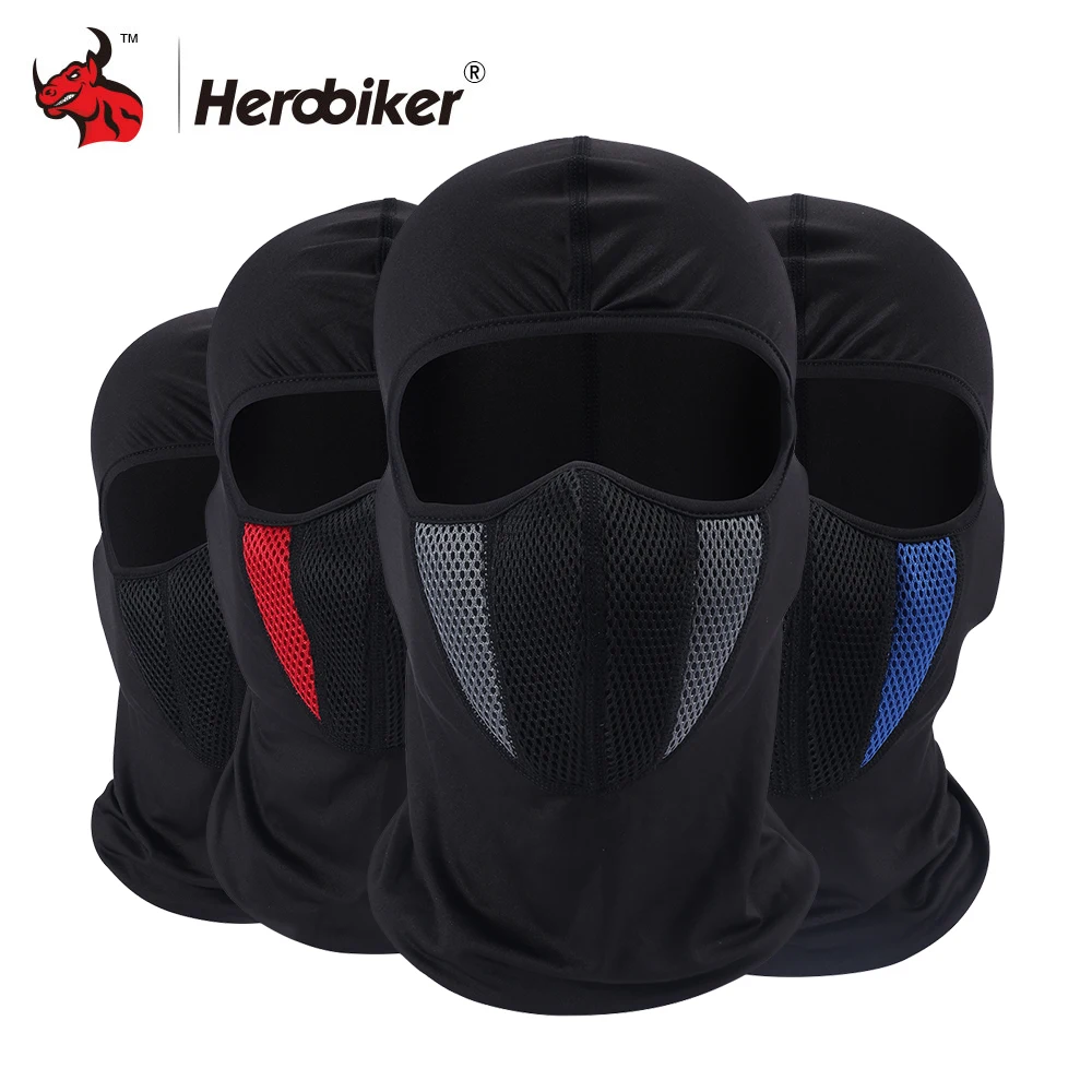 Маска Балаклава HEROBIKER для езды на мотоцикле маска велосипеде лыжах армейская