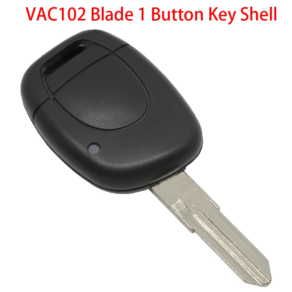 VAC102 Blade WhatsKey 1 кнопочный Автомобильный Дистанционный ключ подходит для Renault Master Clio Twingo Kangoo NE73 blade 433 МГц ID46 PCF7946 чип - Количество кнопок: VAC102 Blade