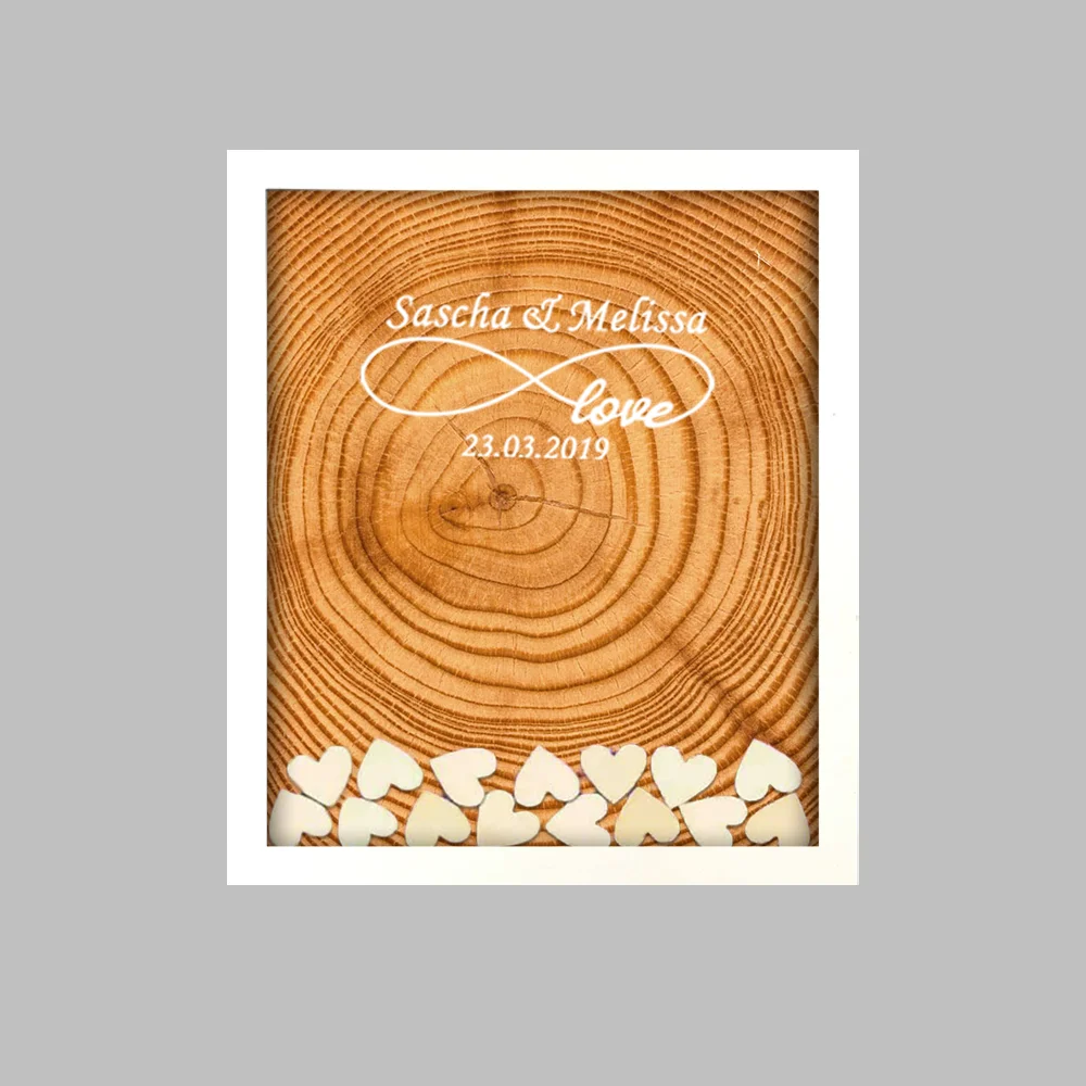 Индивидуальная Свадебная Гостевая книга свадебное украшение деревенская