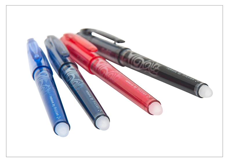 Pilot BL FRP5 Frixion Extra Fine Needle Point стираемые 12 ручек 0 5 мм красный/черный/синий/черный цвет|