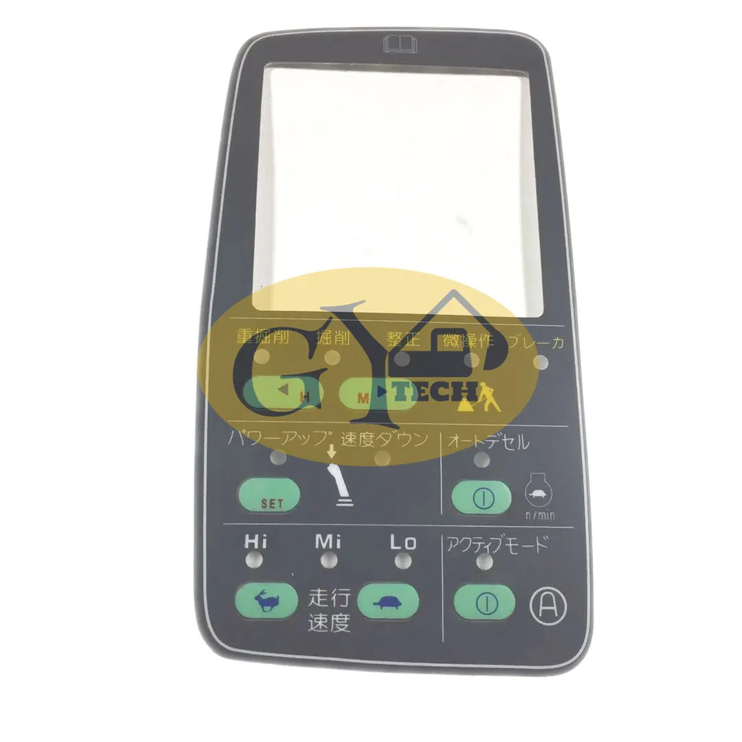 Наклейка на монитор для экскаватор модель 6D102 7834 76 3001 72 4002 с клеем дисплея Комацу 3