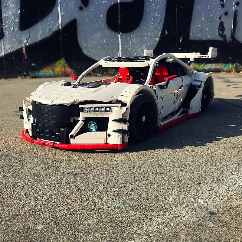 Новый кузов MOC Acura NSX GT3 для кузова спортивного автомобиля Детский конструктор с