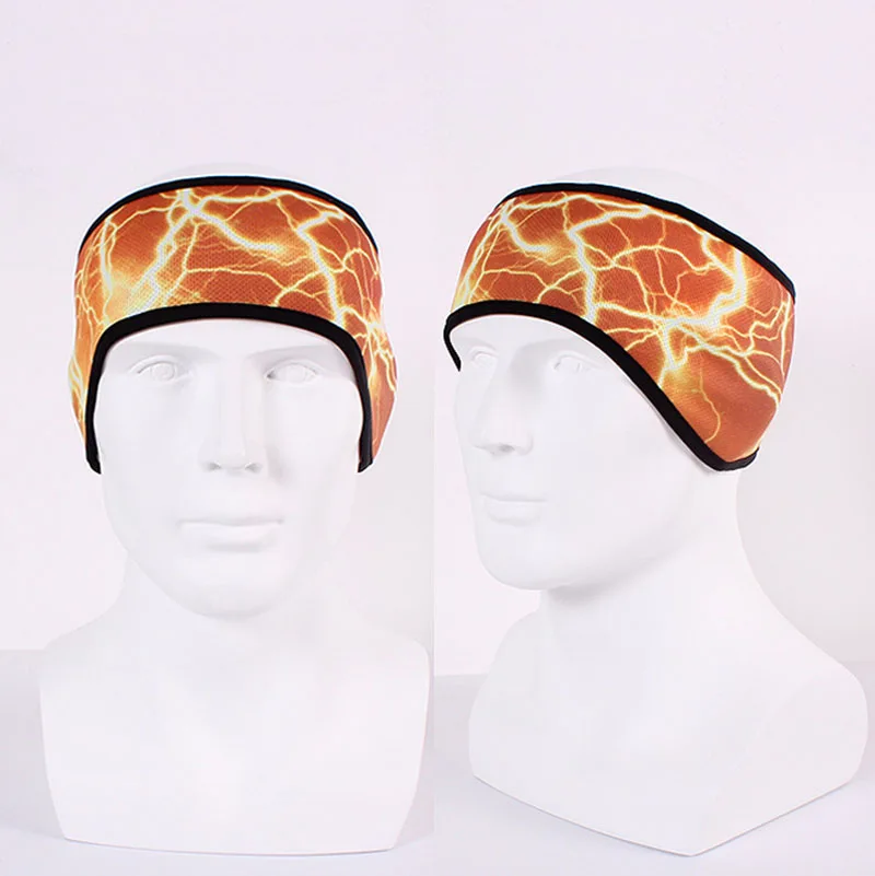 

Outdoor sports cycling headwear winter windproof cycling headband hood warm fleece bicycle equipment ear protection