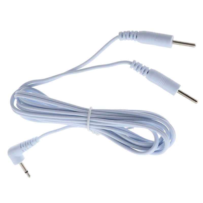 

1.2M 2 Way Electrotherapy Electrode Lead Wires Cable For Connection Massage Stimulator