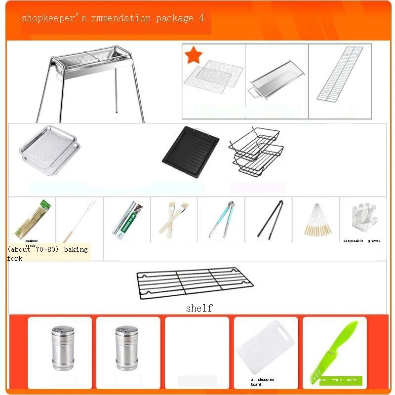 

Bbq Mangal Izgara Portatiles Grelha Para Churrasco Charbon De Bois Churrasqueira Barbacoa Grill for Outdoor Parrilla Barbecue