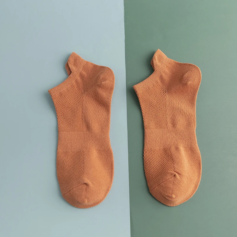 

5Pairs Katoen Man Korte Sokken Mode Ademende Mannen Sokjes Comfortabele Effen Kleur Toevallige Sokken Mannelijke Straat Fashions