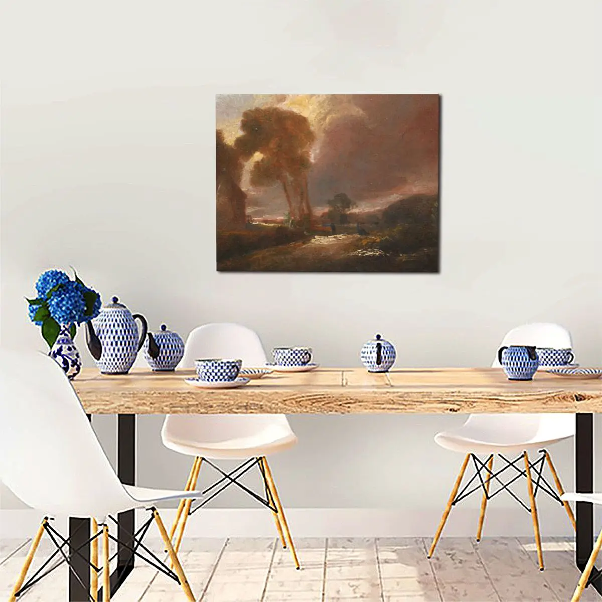 

William Turner Painting Beautiful Wood Decoration Pictures Living Room Fashion Room Decor