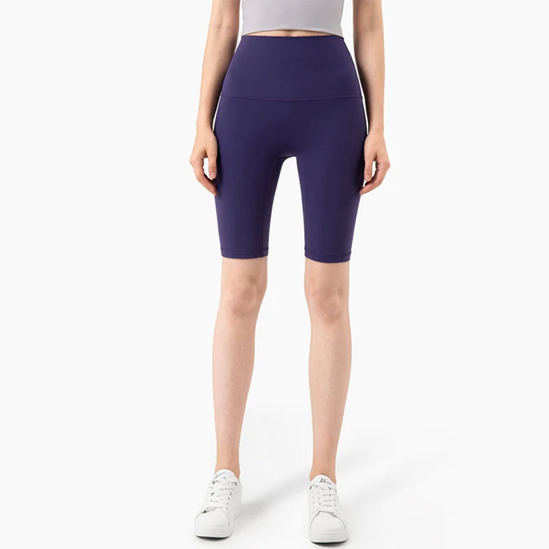 

2022 Woman High Waist Energy Yoga Shorts Seamless Hip-up Tight Elastic Sport Short-pants Summer Gym Fitness leggings