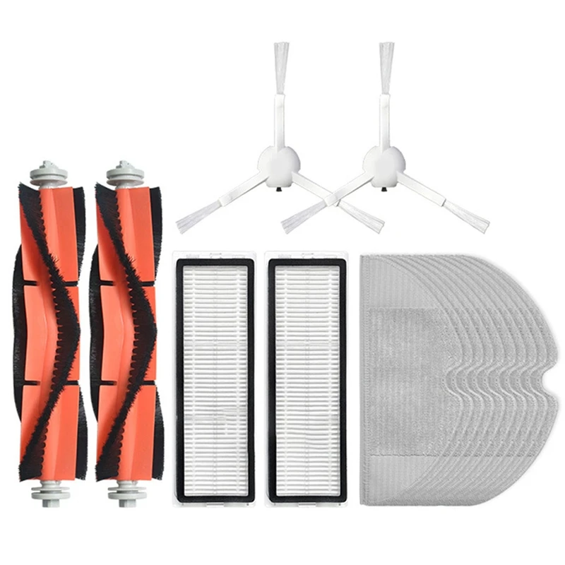 

Filter Main Side Brush Mop Cloth Replacement Kits for Xiaomi Mijia 1C / STYTJ01ZHM Robotic Vacuum Cleaner Accessories