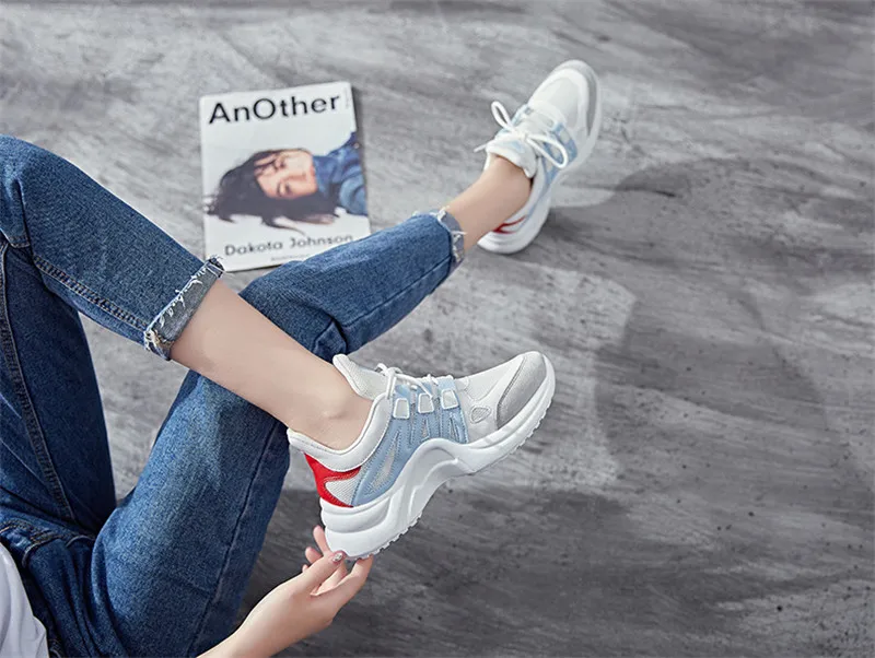 Новинка 2019 спортивная обувь женская дышащая одежда удобная и прогулочная | Спорт