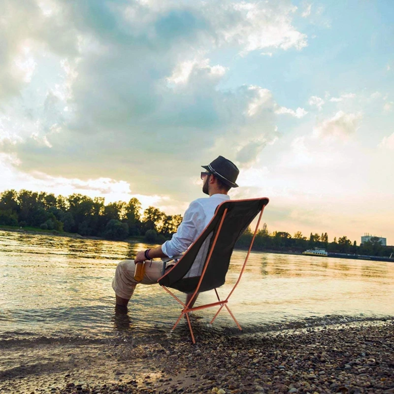 

Ultralight Folding Camping Chair Portable Compact for Outdoor Camp Travel Beach Picnic Festival Hiking Lightweight Backpacking