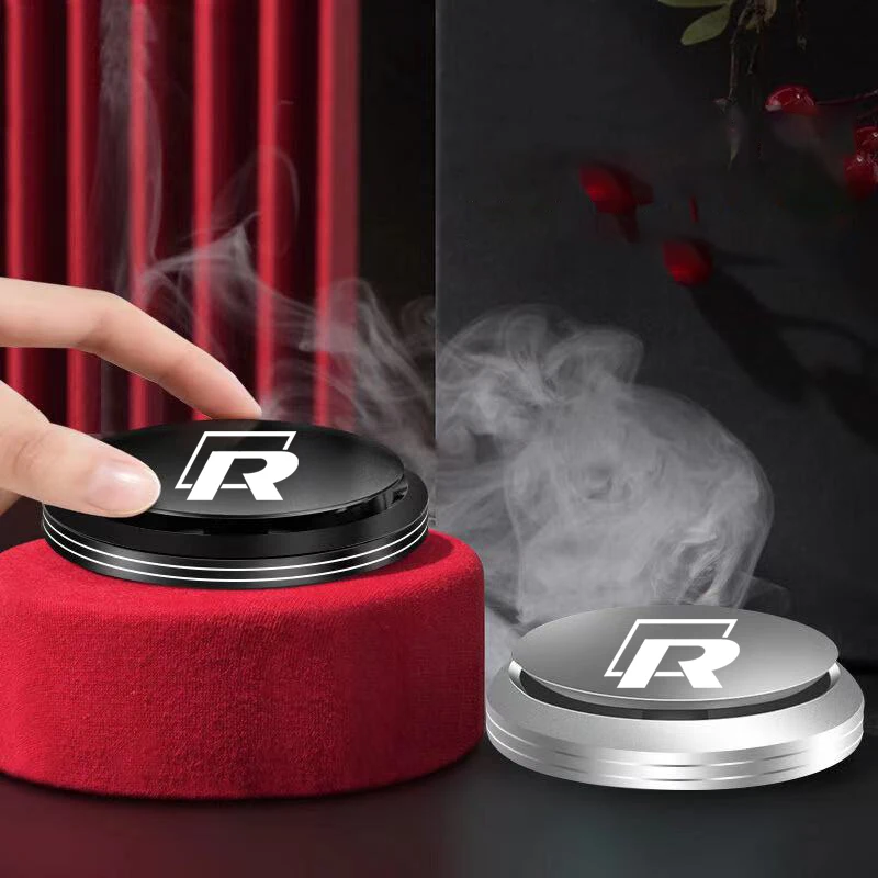 Car Air Freshener Flying saucer Perfume Fresh Car-style For VW R logo t5 polo golf mk7 mk6 mk5 cc Aromatherapy Accessories | Автомобили и
