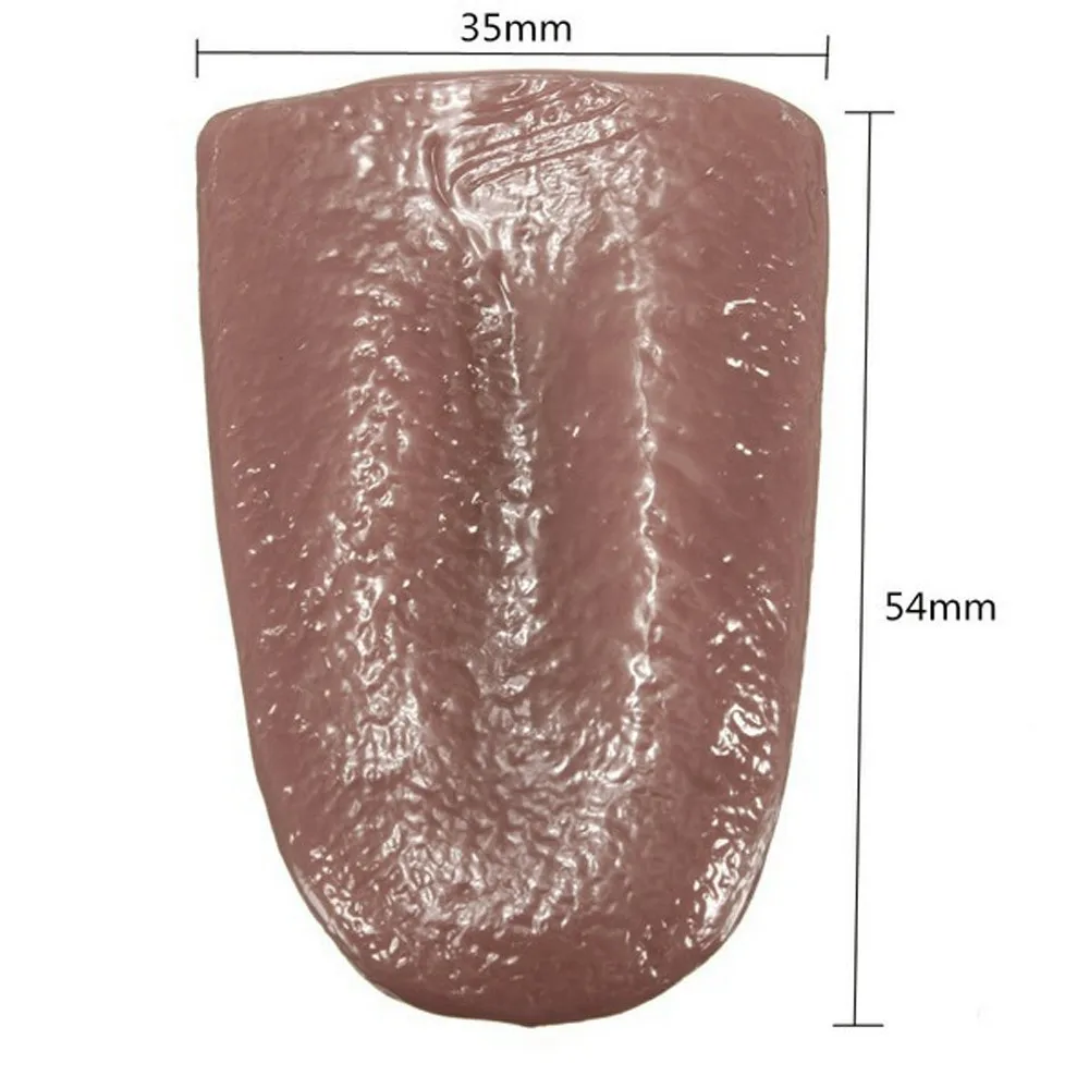 

Funny toy Kuso Tongue Trick Magic Horrible Tongue Fake Tounge Realistic Elasticity Toy Simulation tongue funny tricky toy