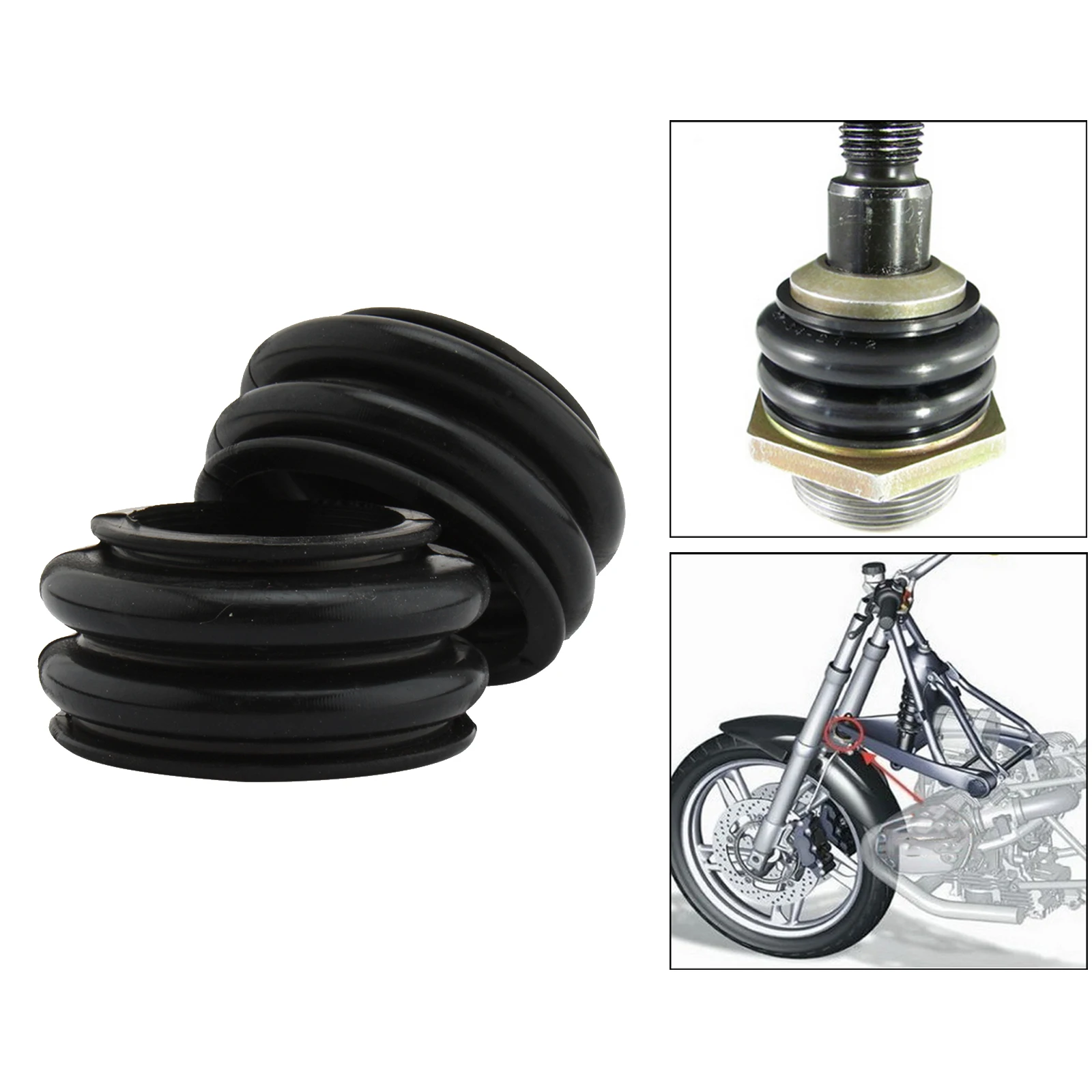 

Replacement Ball Joint Rubber Boots Cuffia Bellows for BMW R1200GS R1150
