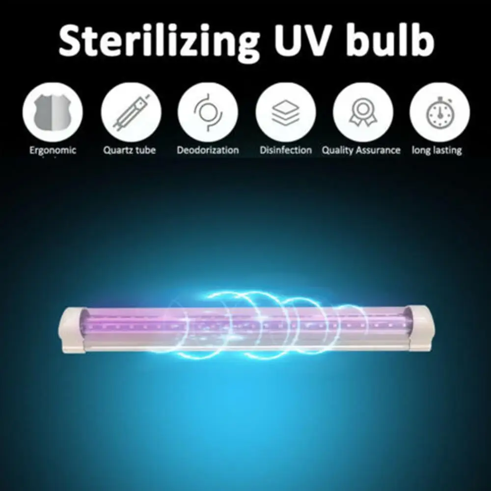 

Sterilizer Lamp Disinfection Mask UVC Family UV Light Sterilizer Energy Conservation Portable Protection DIY UV Lamp USB Clean