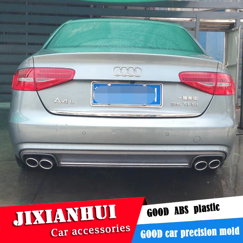 Для Audi A4 S4 Body kit спойлер 2013 2016 для RS4 ABS задний передний бампер диффузор защитные