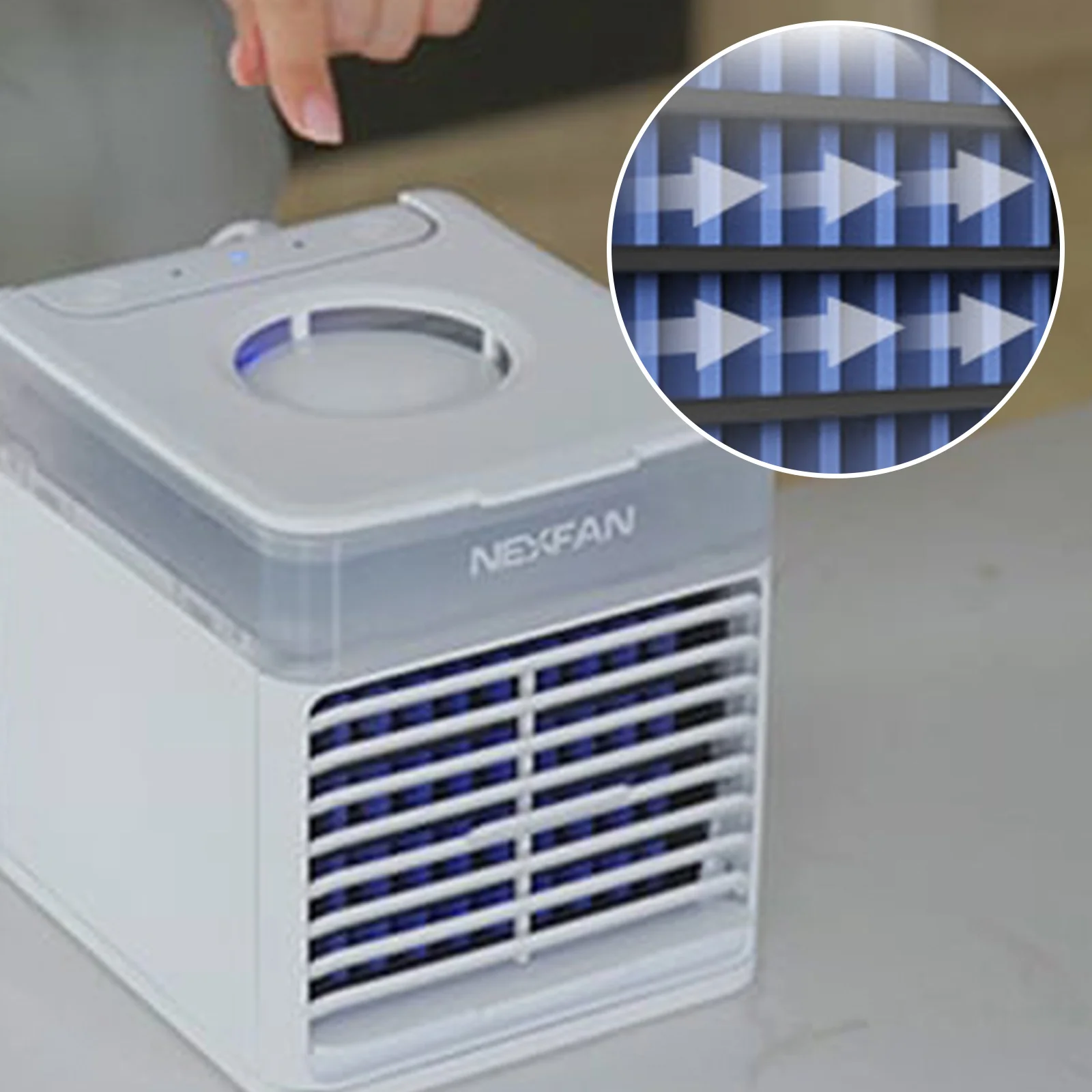 

Mini Air Conditioner Air Cooler Portable Air Conditioner Personal Space Air Cooling Fan For Home Household USB Line Air Cooler