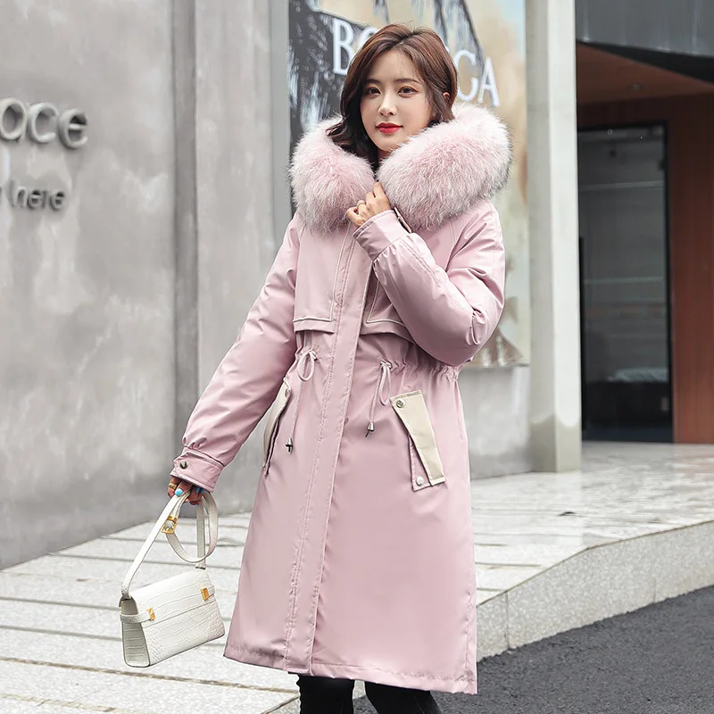 Winter Clothes Women  Jacket Send To Overcome The New Korean Version Loose Fashion Long Cotton