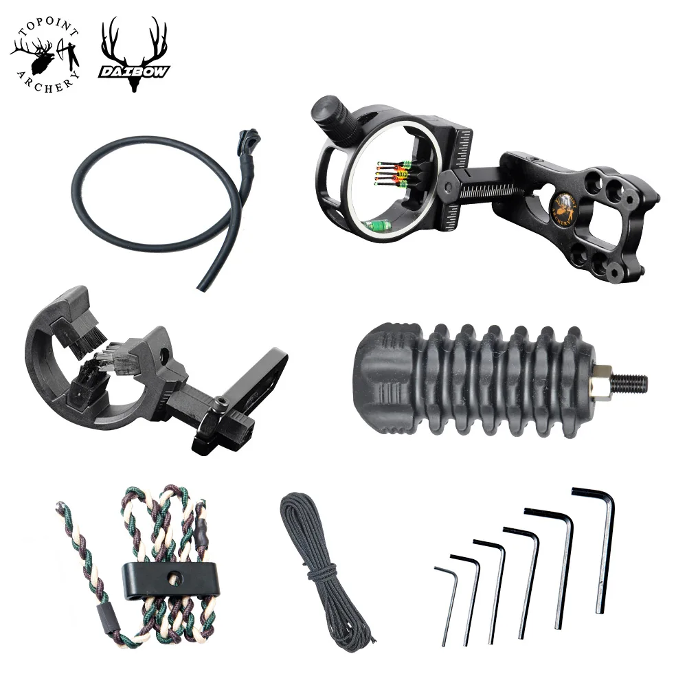 Topoint Archery набор для стрельбы из лука TP1000 базовые комплекты лук прицелы стрела