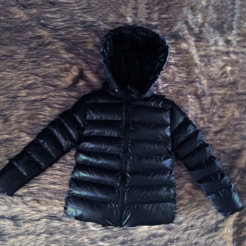 2022 Women Winter Imitation Raccoon Fur Collar Korean Fashion Female Slim Down Coat Short Style Long Sleeves V-neck High Quality