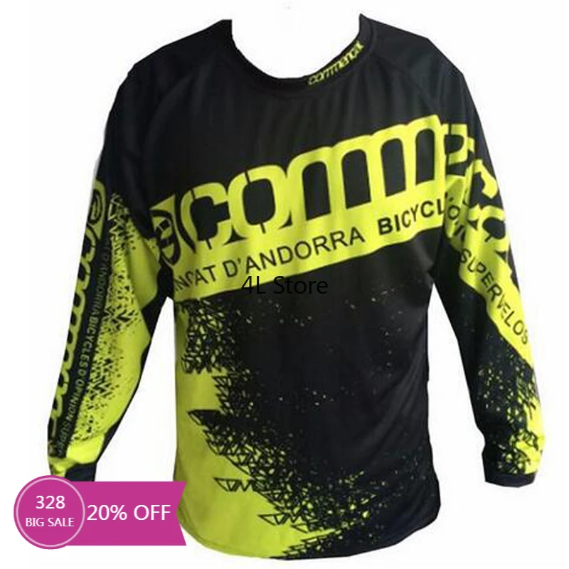 

2021 Speed Mountain Bike Riding Jersey Equipment Surrender Commencal Watchdog Speed Dry Riding Off-road Long Sleeved T-shirt