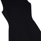 Женское трикотажное платье, с круглым вырезом, без рукавов