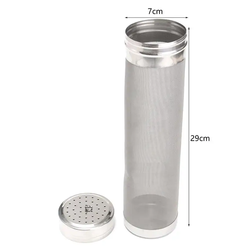 

Filter Cylinder Stainless Steel Filter Strainer Homebrew Grain Brewing Strainer Special Tools For Making Wine Home Brew