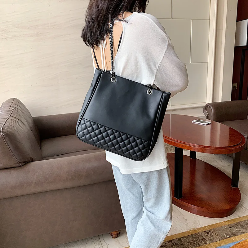 

Новинка 2020, осенне-зимняя вместительная сумка через плечо, вместительная простая модная сумка через плечо