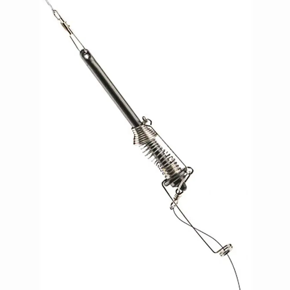 Автоматический рыболовный крючок с триггером пружинный из нержавеющей стали