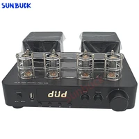 sunbuck home 6f2 tube amplifier lossless decoding fiber coaxial bluetooth hifi 100w 2 0 6f2 vacuum tube power amplifier preamp