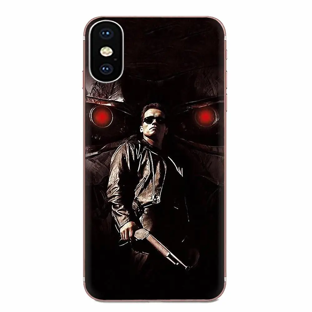Мягкий ТПУ модный сотовый Чехол Terminator для Xiaomi Redmi Note 2 3 3S 4 4A 4X 5 5A 6 6A Pro