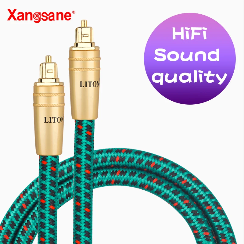 1m1 5m2m a high fidelity audiophile grade hifi digital digital optical fiber cable cddtv power amplifier audio cable free global shipping