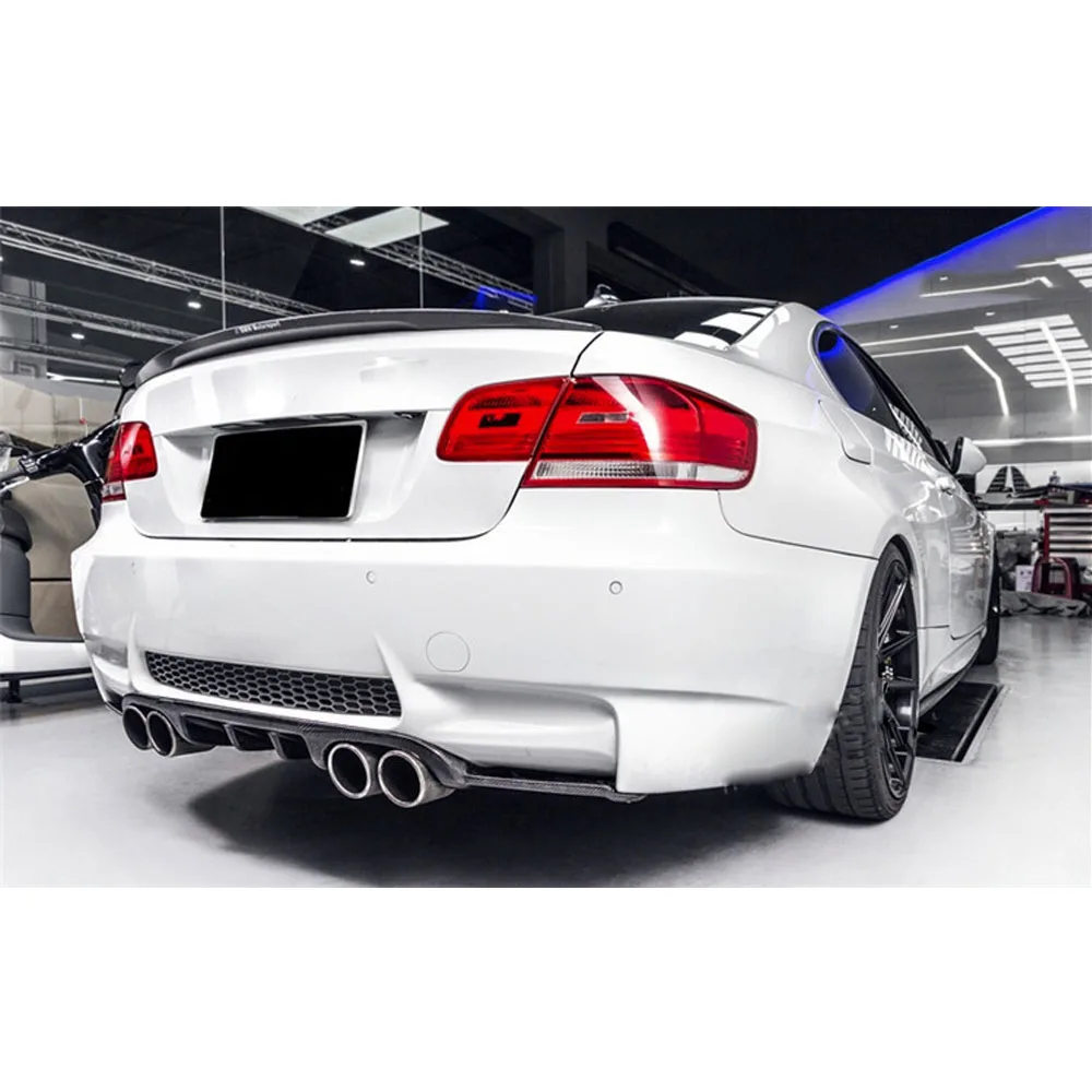 Автомобильный задний спойлер из углеродного волокна/ФАП губа крыла багажника