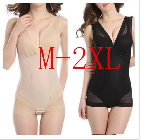 Bodysuits Jumpsuit Deep V Vest Slim For Women Large Underwear Female