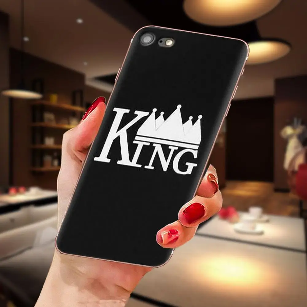 Роскошный чехол King Queen Crown для Huawei Honor Mate Nova Note 20 20s 30 5 5I 5T 7C 8A 8X 9X 10 Pro Lite