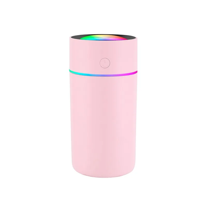 

320ml New colorful car humidifier Mini room humidifier Ultrasonic glare cup Aromatherapy air diffuser Cold fog machine Purifier