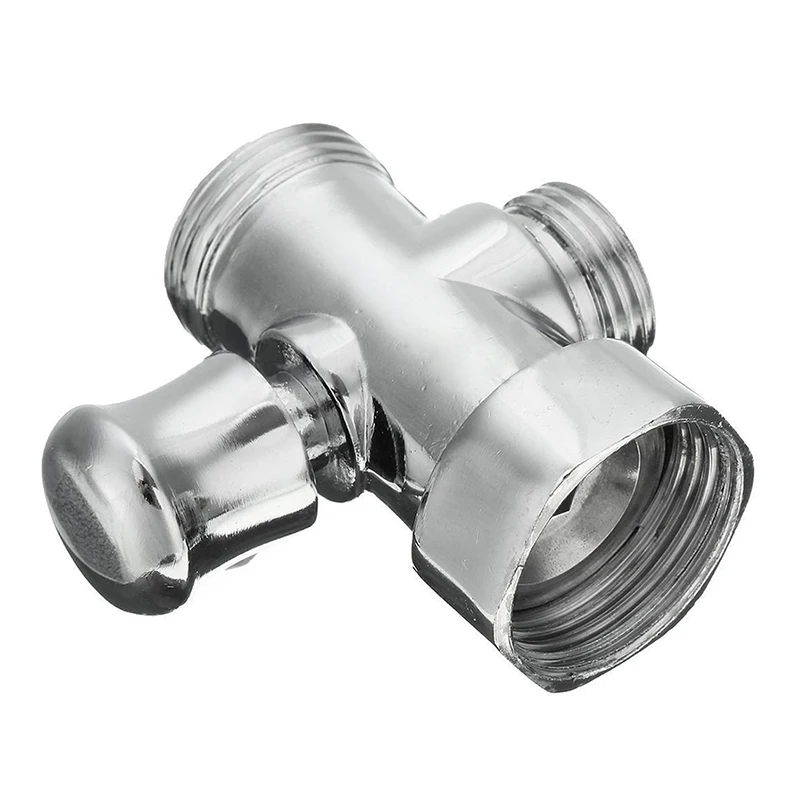 3 сторонний выход Т адаптер для душа переключающий клапан G1/2 дюймов и G3/4 дюйма
