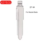 KEYECU 10 шт.лот KEYDIY Универсальные пульты дистанционного управления Flip Blade 27 #-1 , Maz24R для Mazda