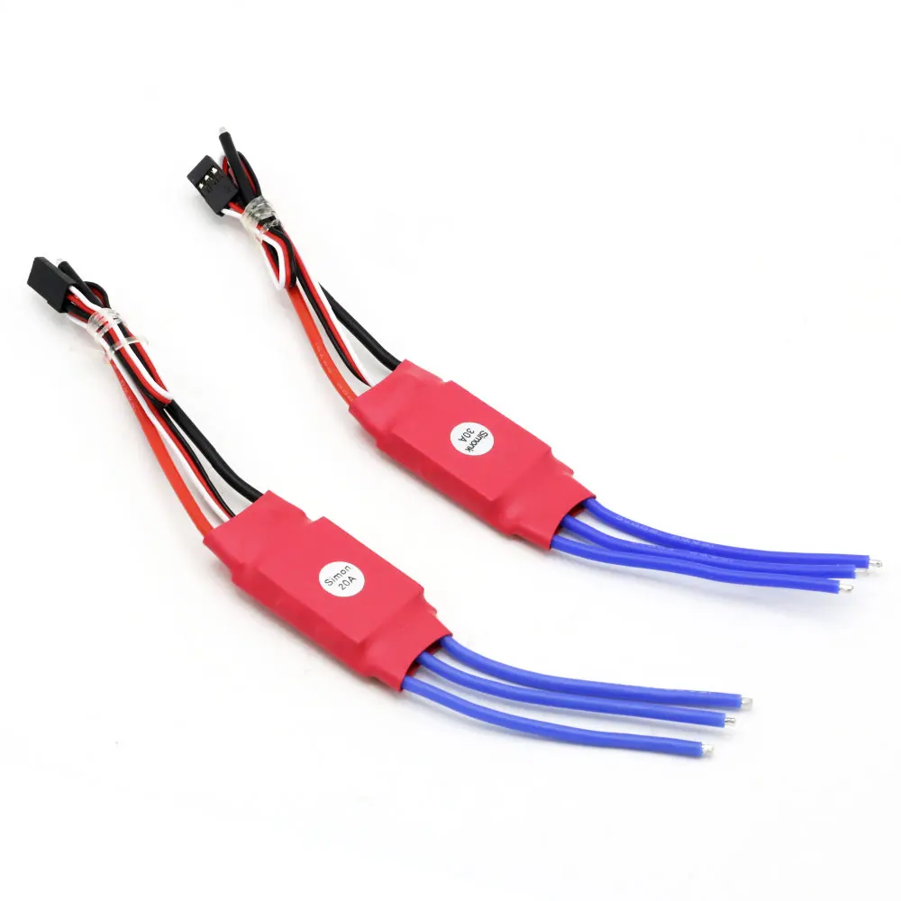 4 шт. Simonk прошивка бесщеточный ESC 10A/12A/15A/20A/30A/40A/50A/70A/80A для RC Мультикоптер вертолет